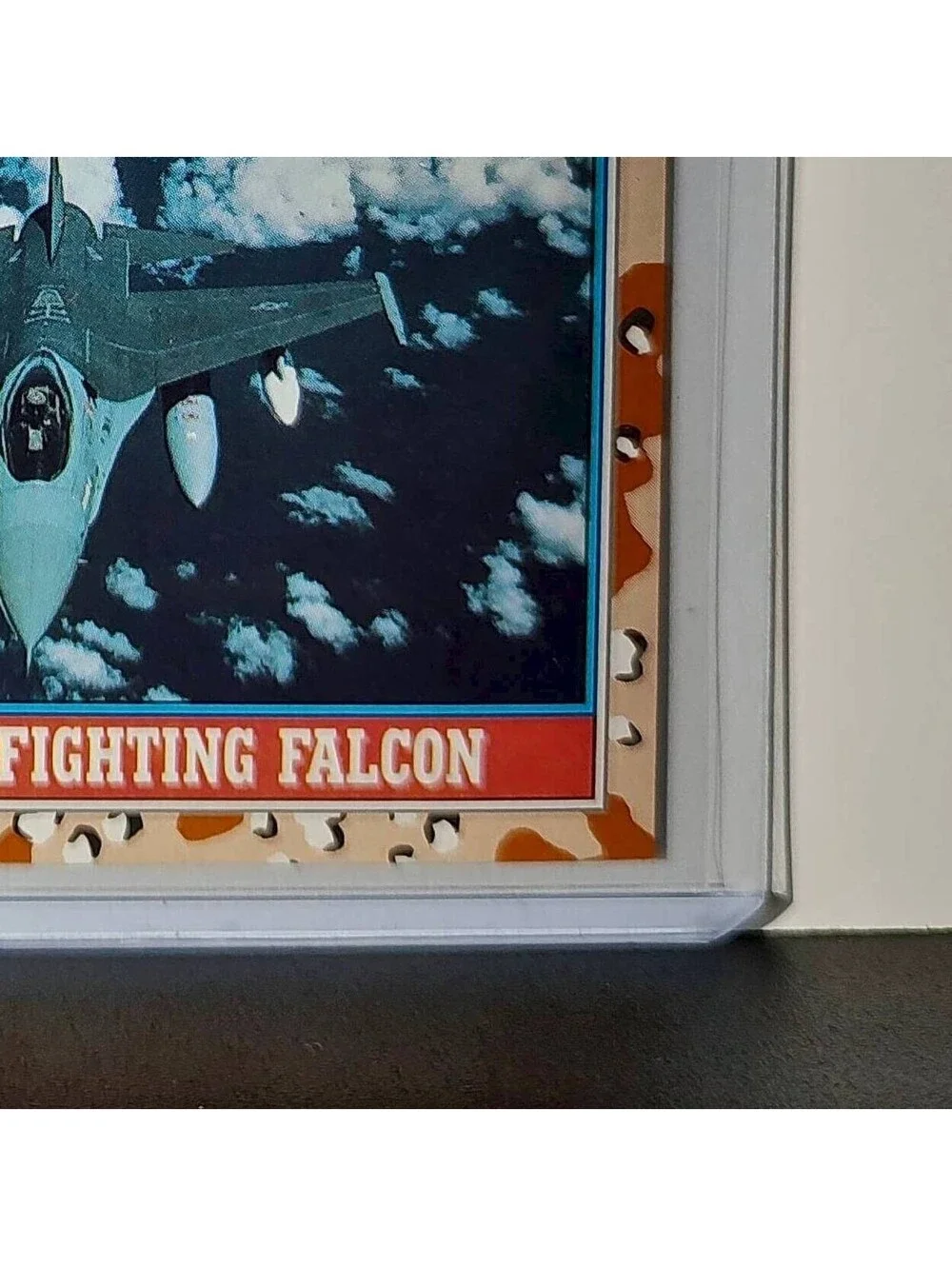 F-16 Fighting Falcon 1991 Topps Desert Storm #115 Card